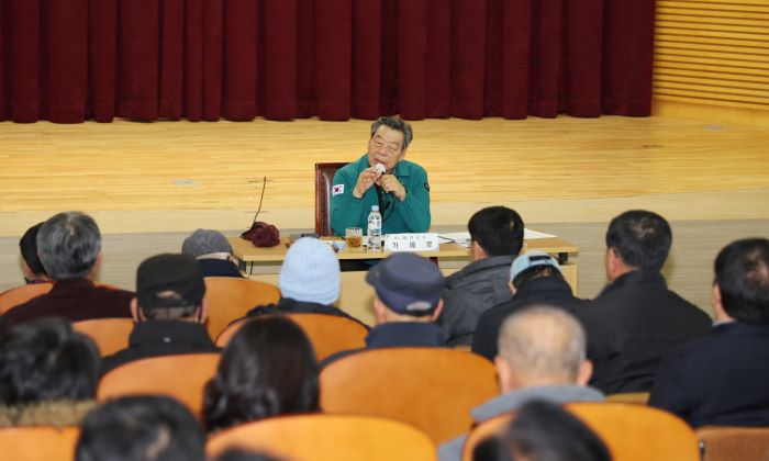 가세로 태안군수가 새해를 맞아 실시한 ‘2024 읍·면 연두방문’이 성공적으로 마무리됐다.