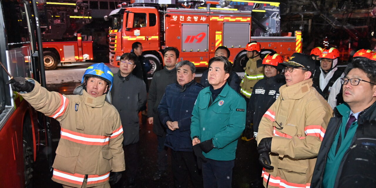 서해환경신문· 서천특화시장 복구·상인 일상 회복 “총력 지원” 시장재건 사업 당장 시작 지시!!